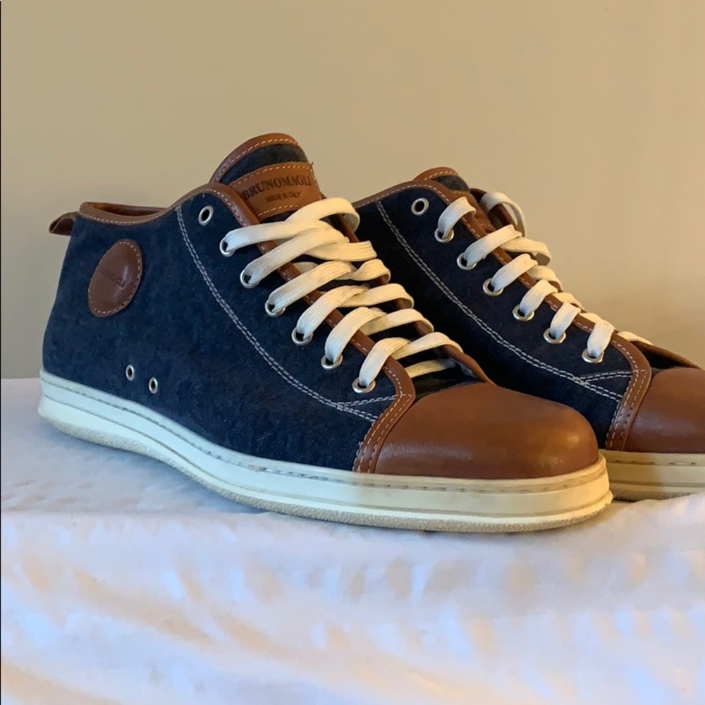 Bruno Magali denim sneakers
